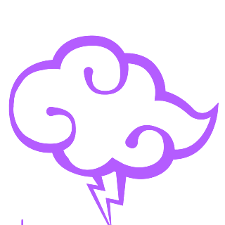 Logo di Deep Yume: nuvola con fulmine